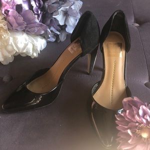 Dolce Vita - mix texture black pumps